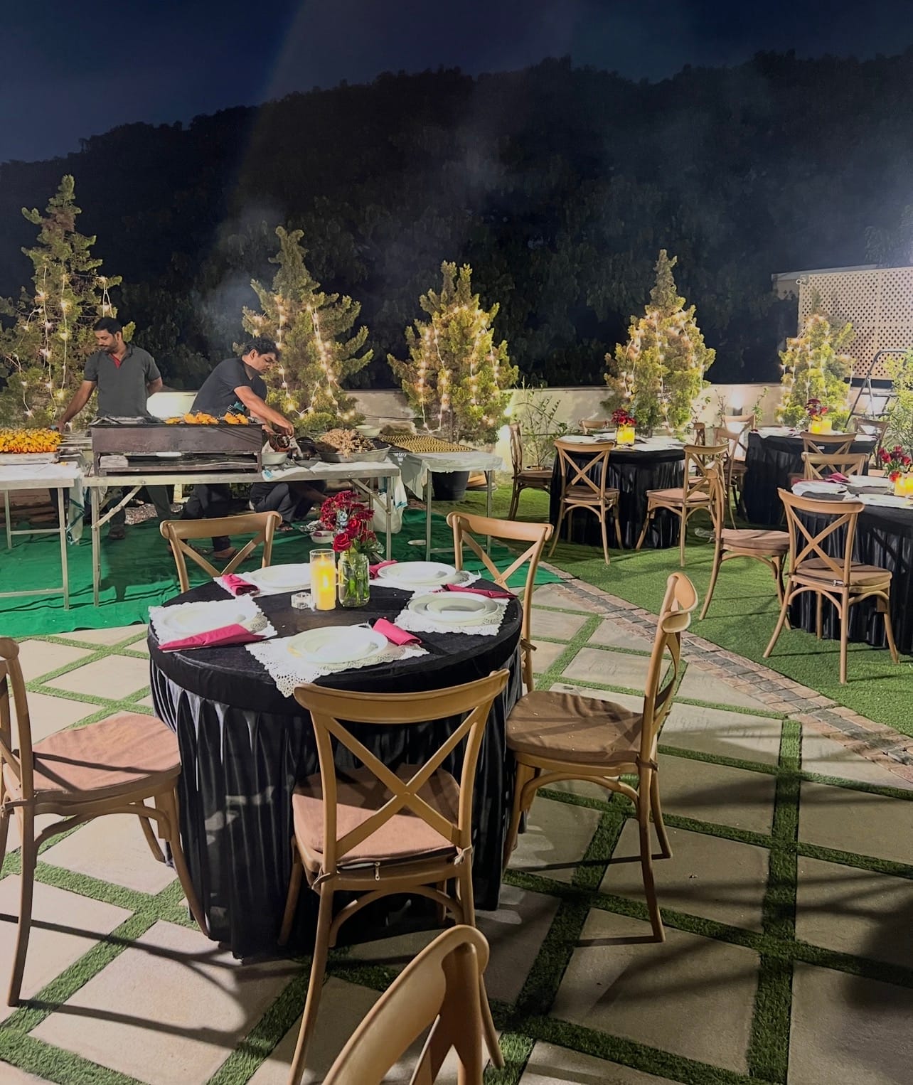 Evening Garden Dinner