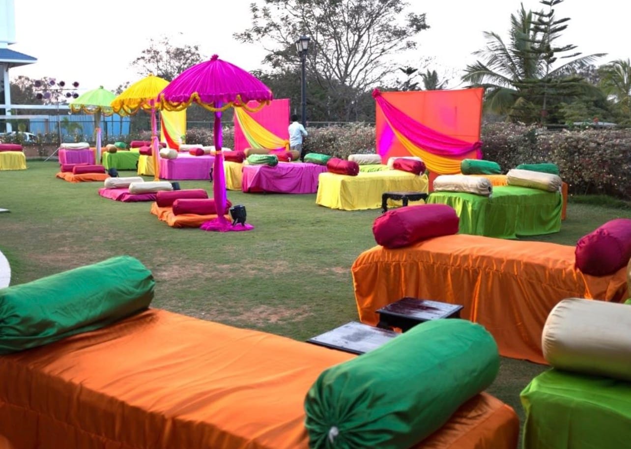 Festive Diwan Setup