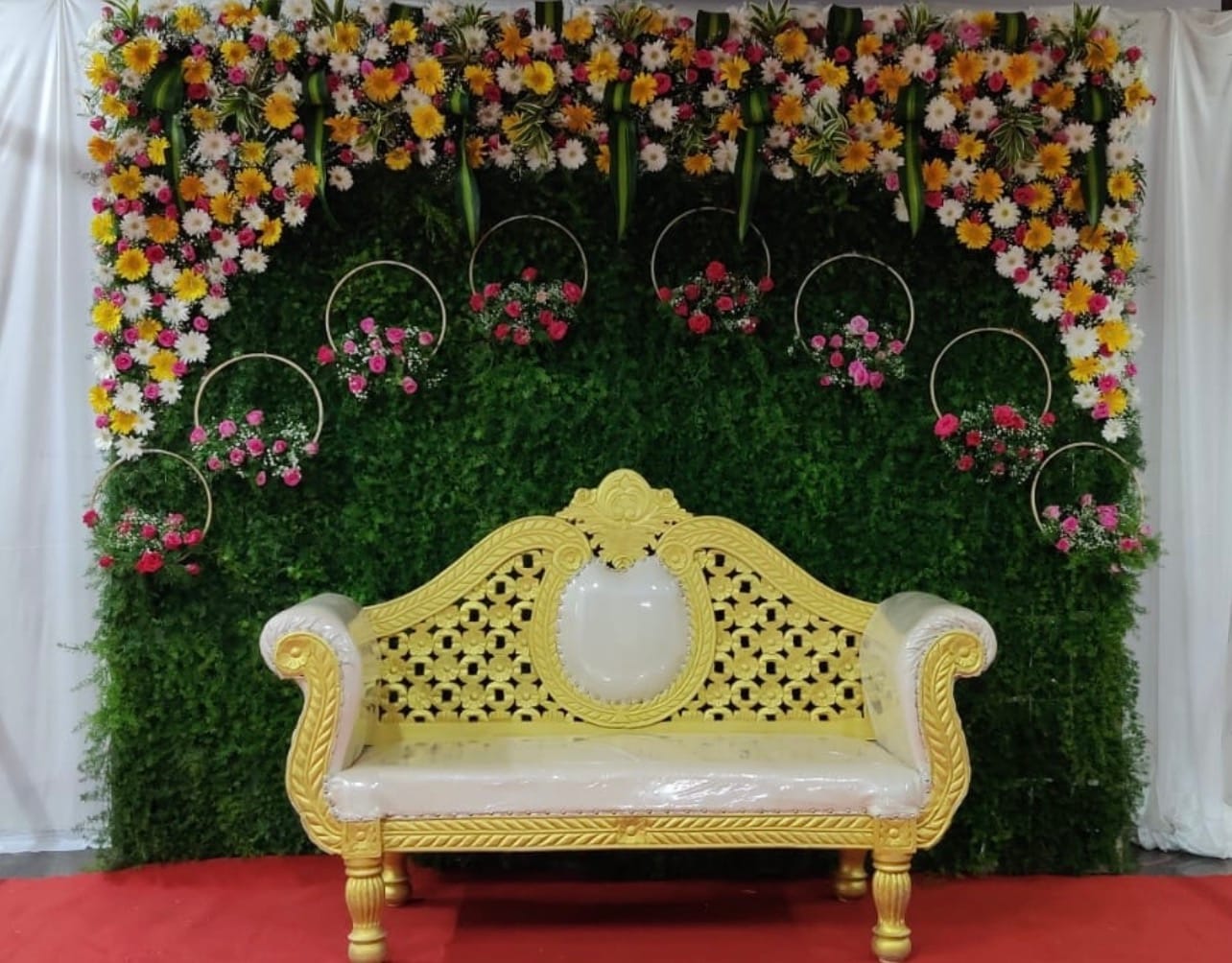 Heritage Gold Sofa